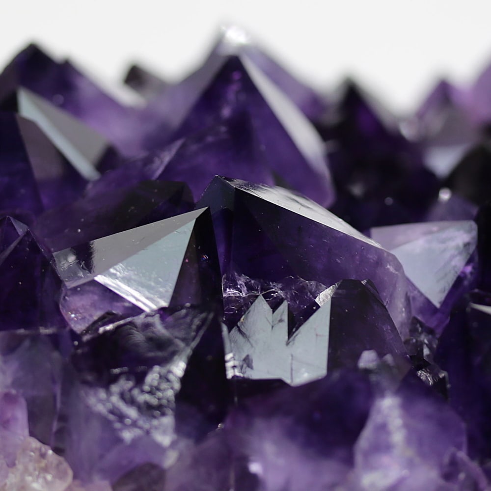 トップクォリティ]ブラジル産アメジストクラスター（大型原石2.16kg