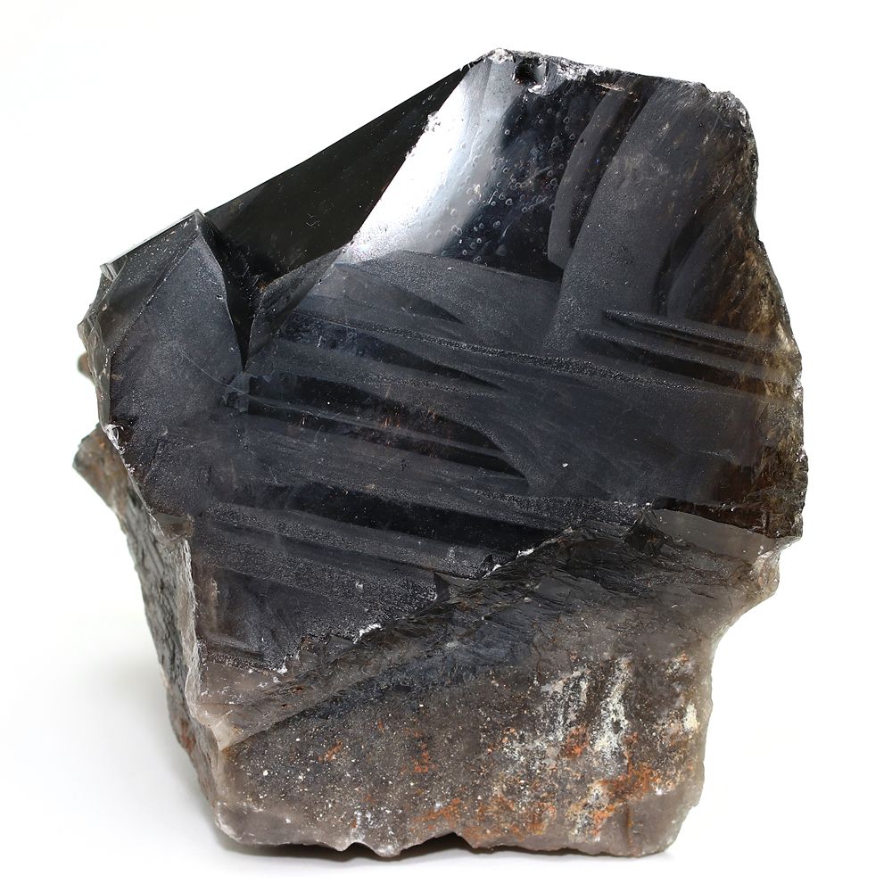 高品質]ブラジル産モリオン原石クラスター/天然黒水晶（大型4.2kg