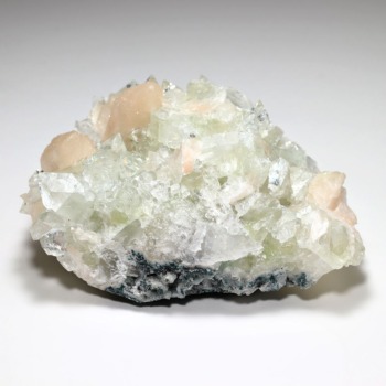 高品質]インド産グリーンアポフィライトクラスター/結晶原石（465g