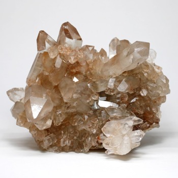 高品質]インド/マニカラン産ヒマラヤスモーキークォーツ原石クラスター