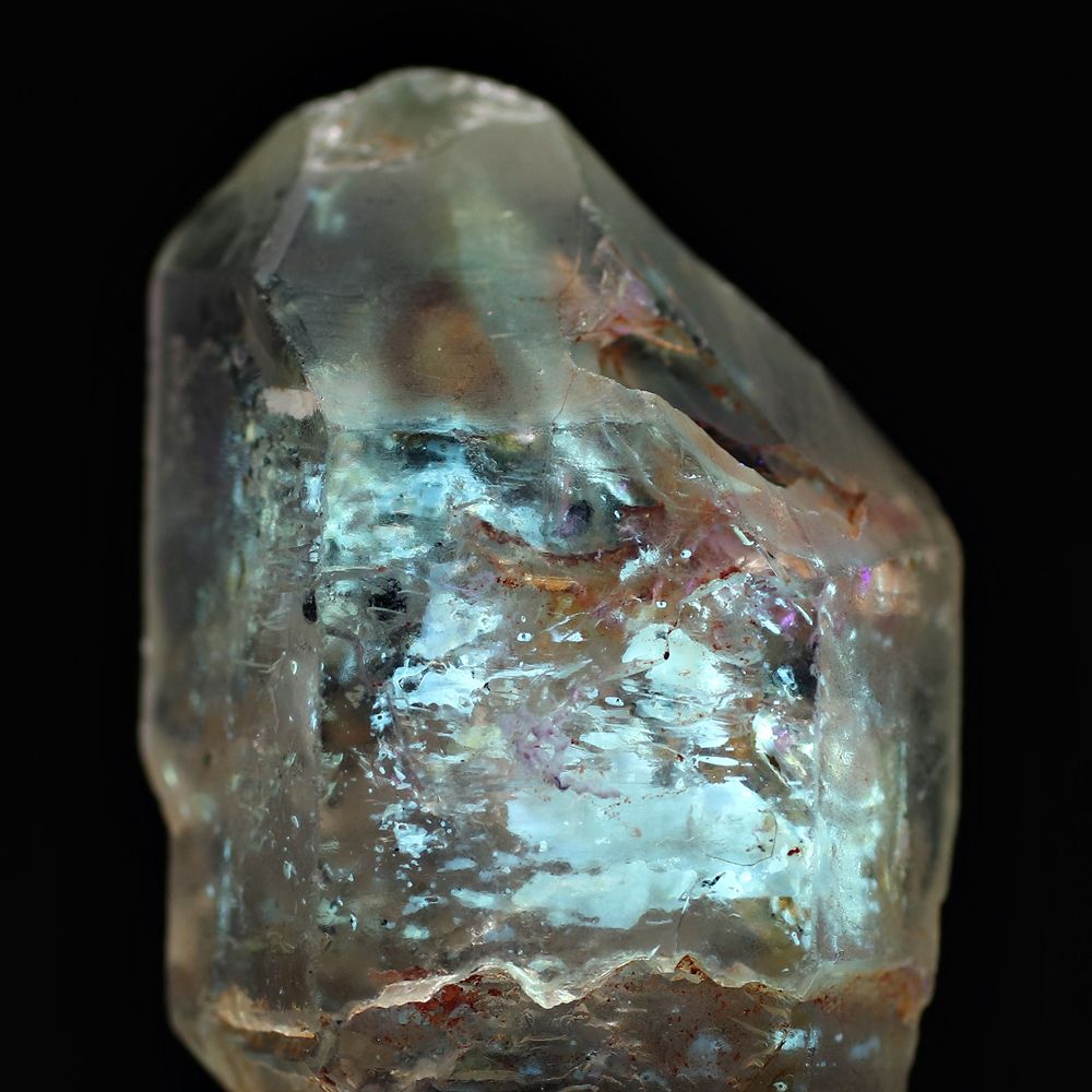 超希少☆最高品質 ブルーフローライト イン クォーツ 蛍石入り水晶