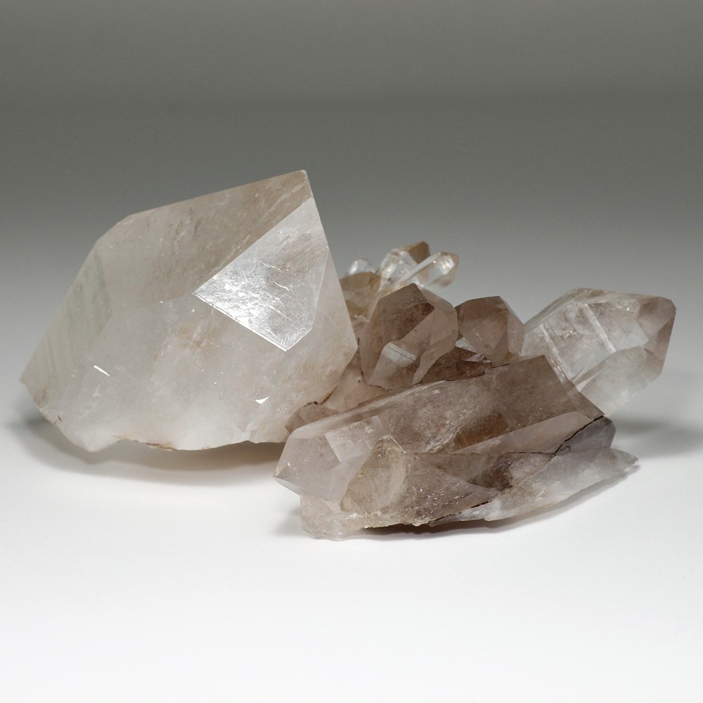 特別価格/インド/マニカラン産]ヒマラヤ水晶クラスター/原石（ブラウン