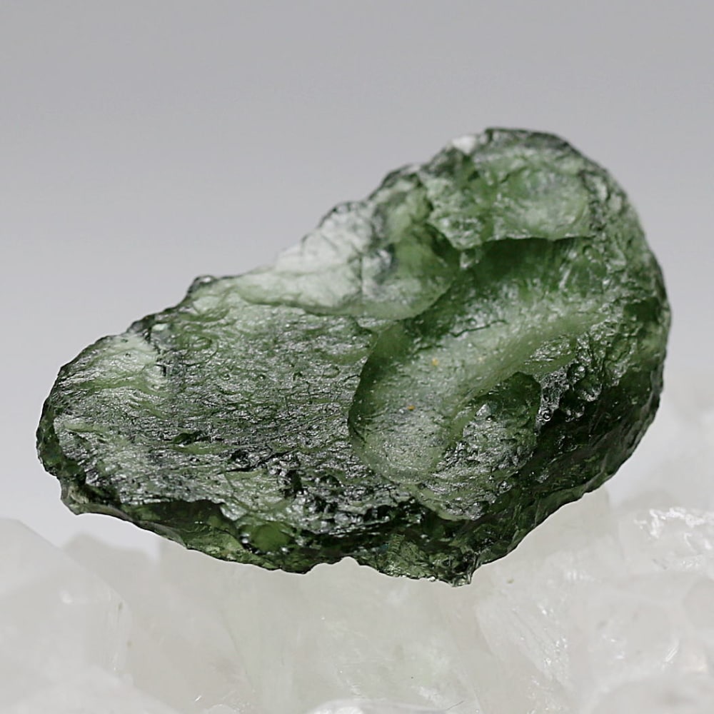 高品質・チェコ共和国産]天然モルダバイト原石（6.9g） - 埼玉県吉川市