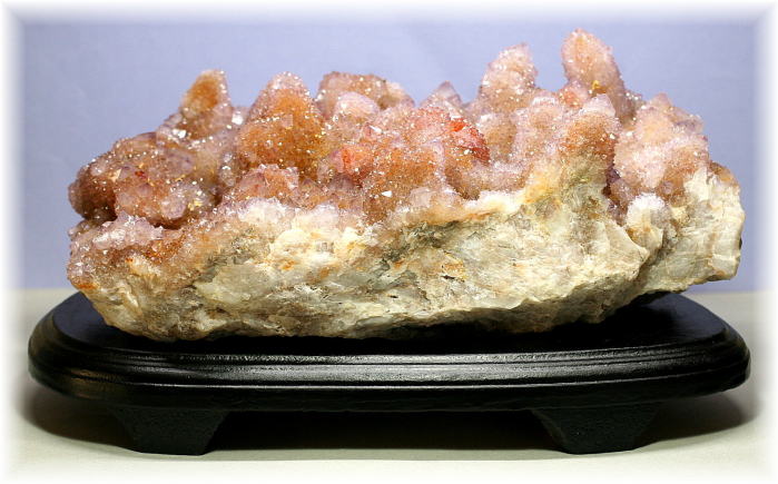 南アフリカ産]アメジストカクタスクォーツクラスター（原石） - 埼玉県