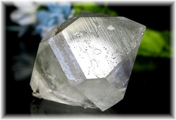 高品質・ブラジル産]ナチュラルダブルポイントクォーツ（原石） - 埼玉