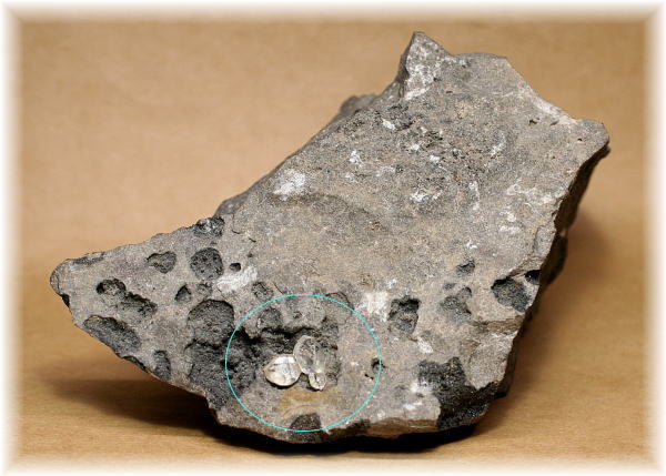 希少]天然ハーキマーダイヤモンド母岩付き原石 - 埼玉県吉川市の天然石