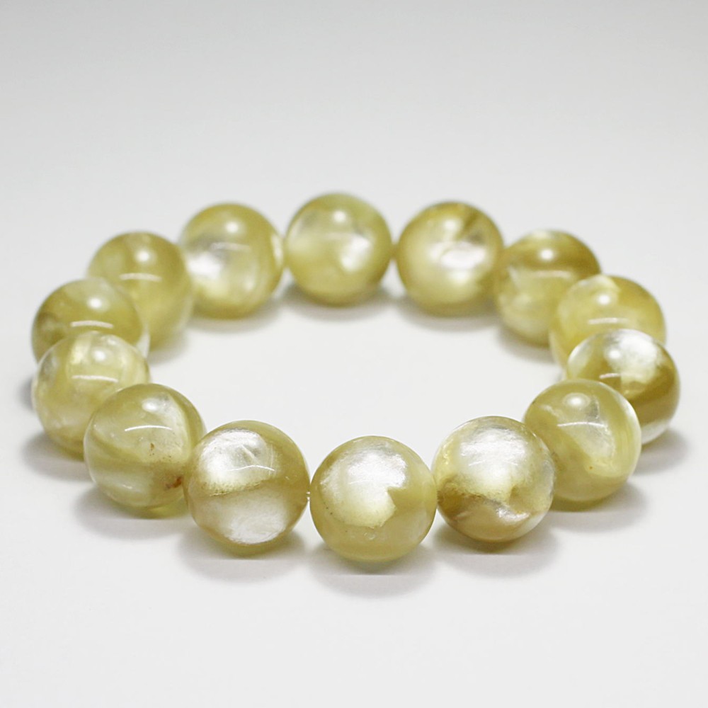 高品質]ゴールデンマイカブレスレット（約14mm玉） - 埼玉県吉川市の