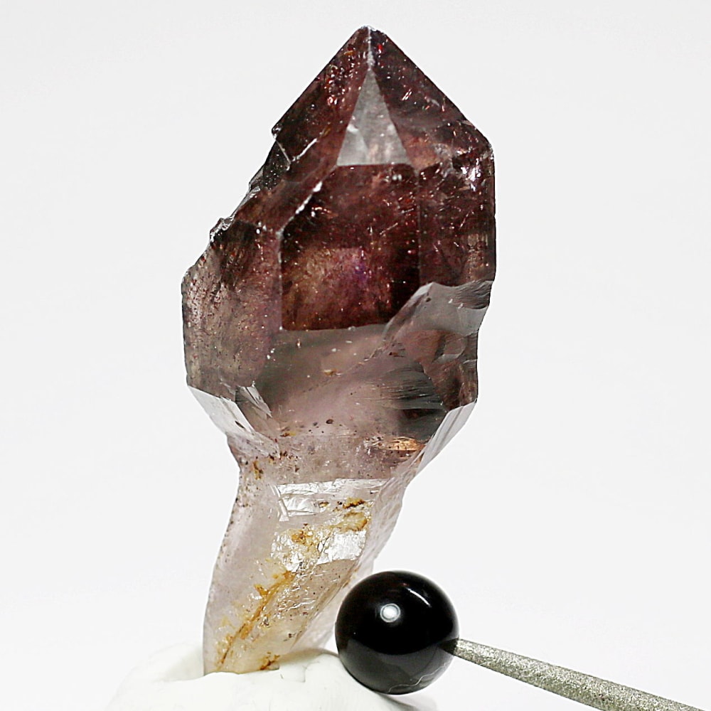 マダガスカル産]スーパーセブン原石ナチュラルポイント/セプター