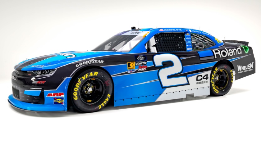 Richard Childress Racing's No. 2 Chevy to Feature New Roland Wrap