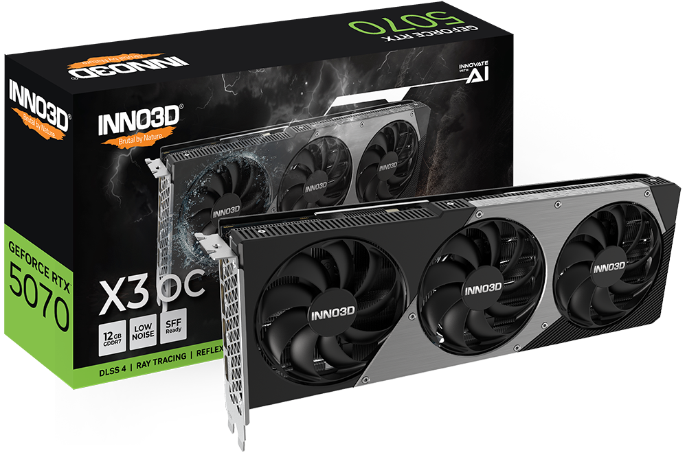 INNO3D GeForce RTX™ 5070 X3 OC | Inno3D - Graphics Cards