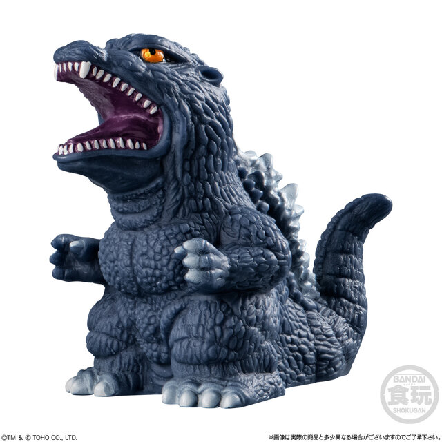 昭和の玩具 ソフビ ミニチュア かわいいゴジラGODZILLA 昭和の玩具
