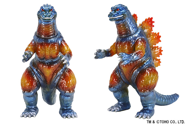 新品・未開封】ファンタジートイズ ゴジラ バーニングゴジラ ソフビ 3