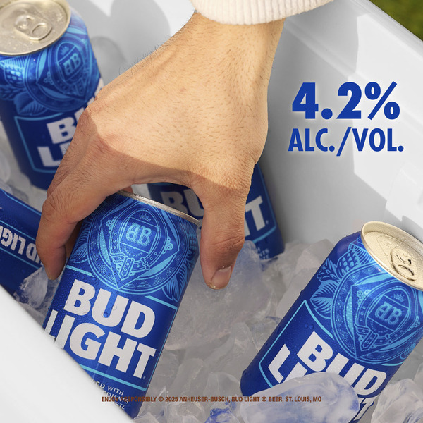 Bud Light American Lager Beer 30 Pack, 12 Fl Oz Cans Same-Day