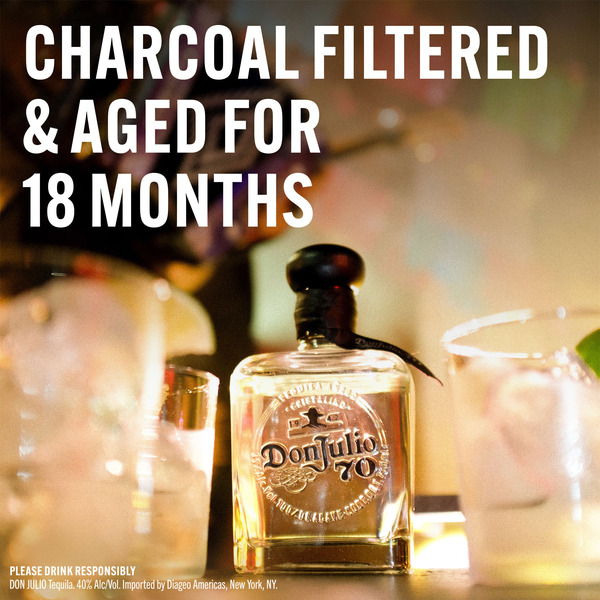 Don Julio 70 Tequila Anejo Cristalino Same-Day Delivery | El Super