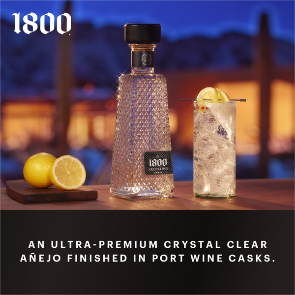 1800 Tequila Cristalino Same-Day Delivery or Pickup | Save Mart