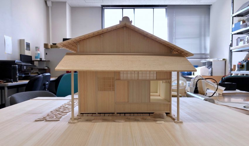 国宝茶室如庵 今井木製模型 国宝-建築｜如庵［愛知］ | WANDER 国宝