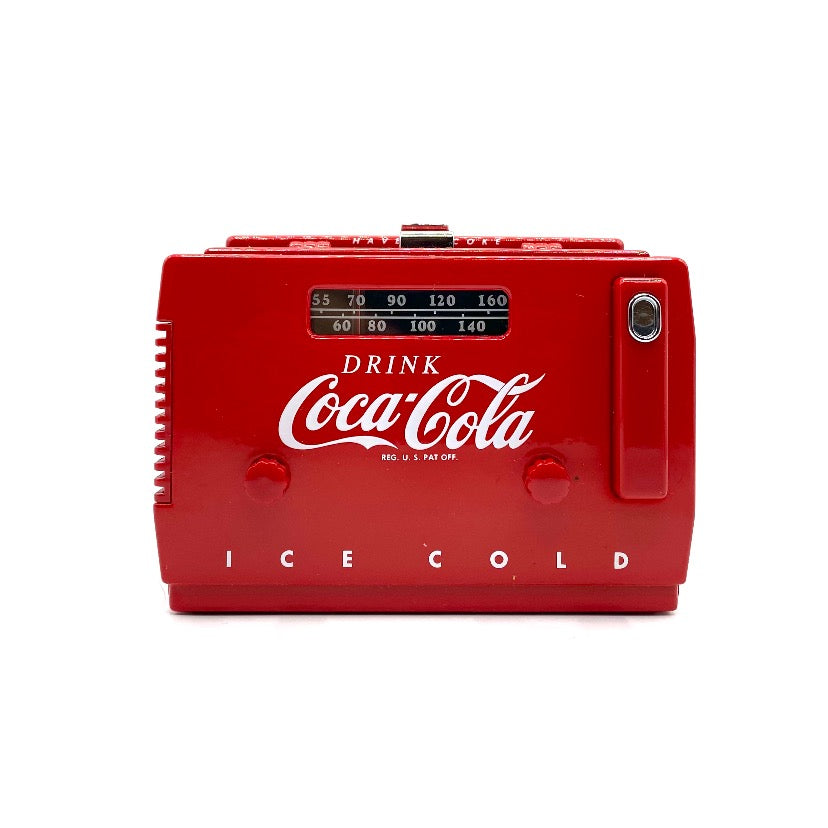 Coca-Cola Coke Mini Cooler AM/FM Radio – Iapello Arts & Antiques