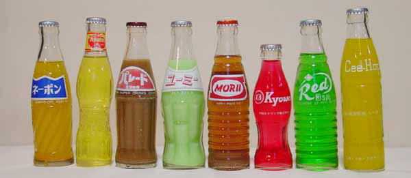 昭和レトロジュース瓶まとめて