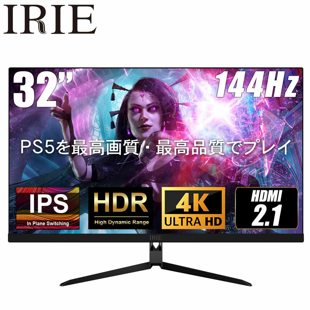 IRIE FFF-LD32P5 モニター4K 32インチ 60Hz IRIE モニター 4K 32インチ