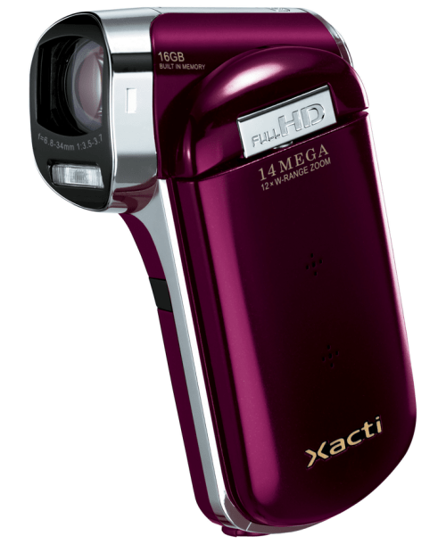 SANYO Announces Xacti CG100 14MP Full HD Video Camera - iClarified