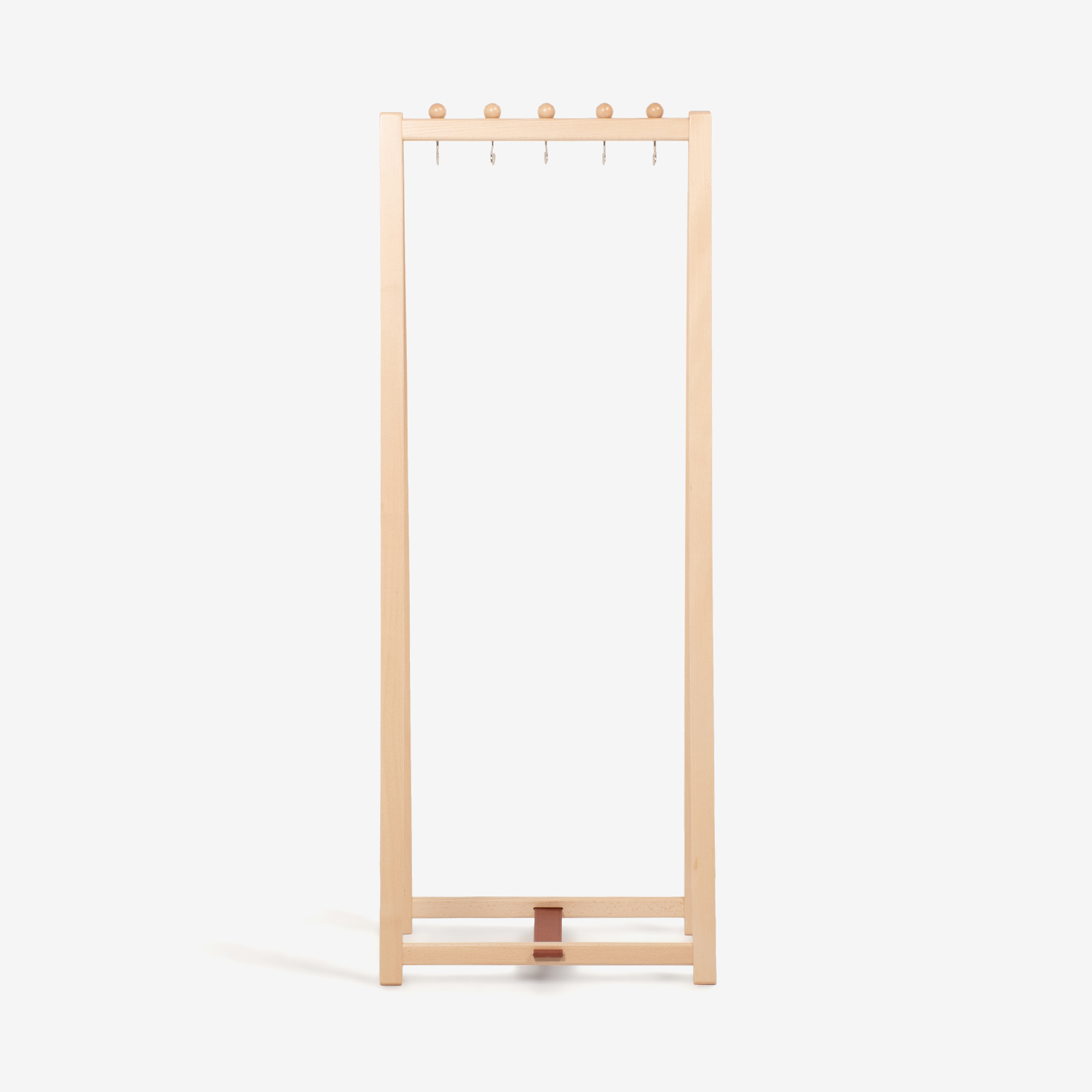 秋田木工 ハンガーラック「3000」 ブナ材ナチュラル色【セール対象品の