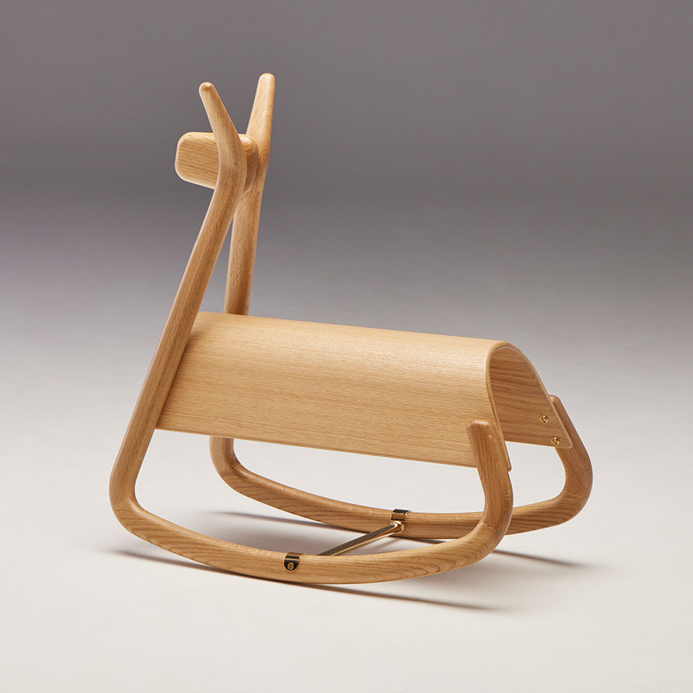 秋田木工 ロッキングホース「AA-1」ナラ材【受注生産品】 | 【公式