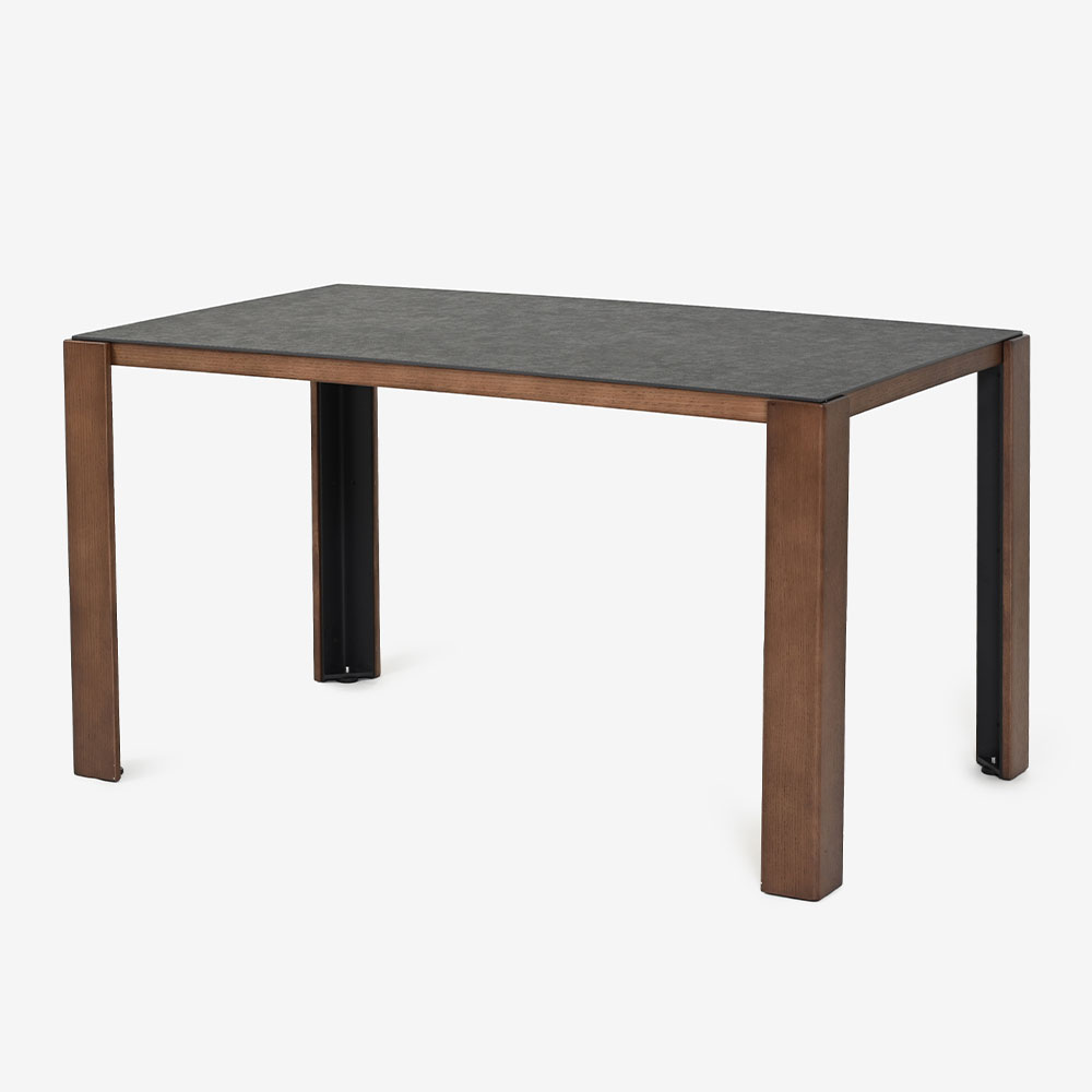 大塚家具 天然木 定価¥67,400 ダイニングテーブル ブラウン