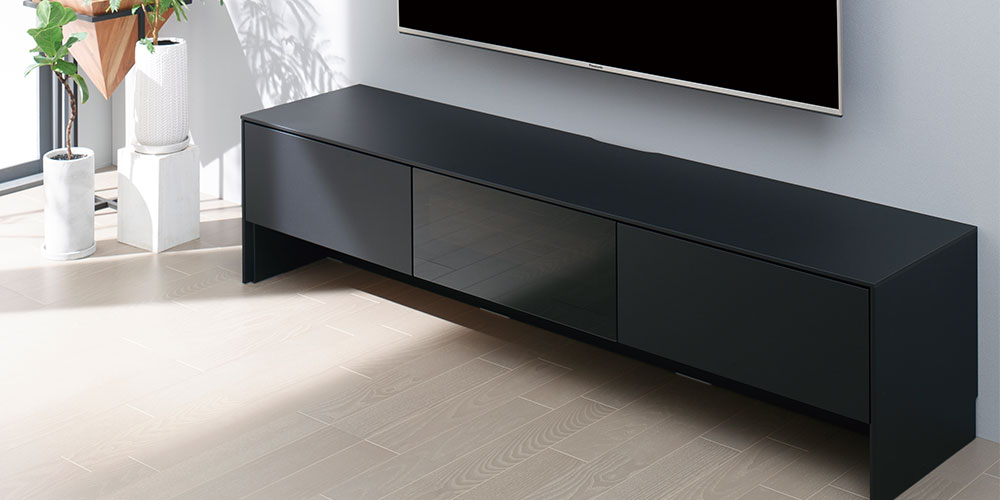 Pamouna テレビボード 140cm幅 パールホワイト テレビボード pamouna