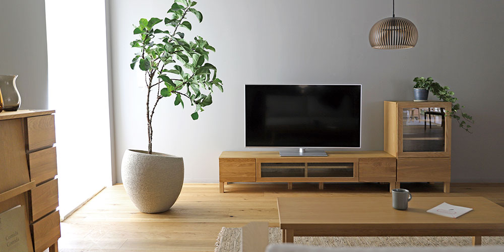 テレビボード「レッチェ」ホワイトオーク材 全5サイズ | 【公式】大塚