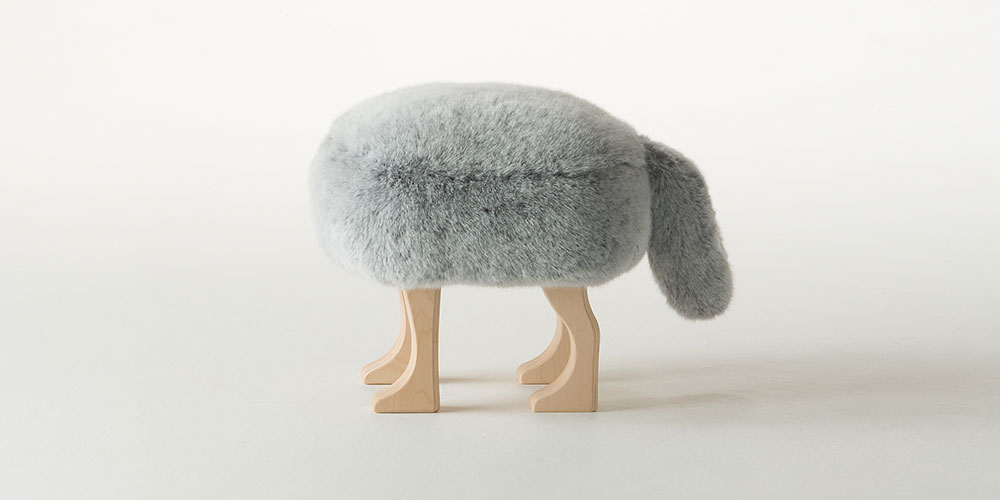 アニマルスツール匠工芸コヨーテブラウン Lサイズ 匠工芸 スツール