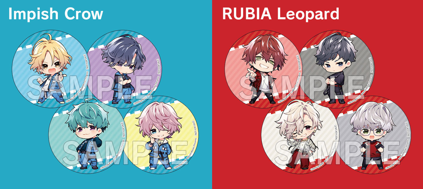 DIG-ROCK ディクロ ルビレ 冬木真白 缶バッジ DIG-ROCK ディクロ