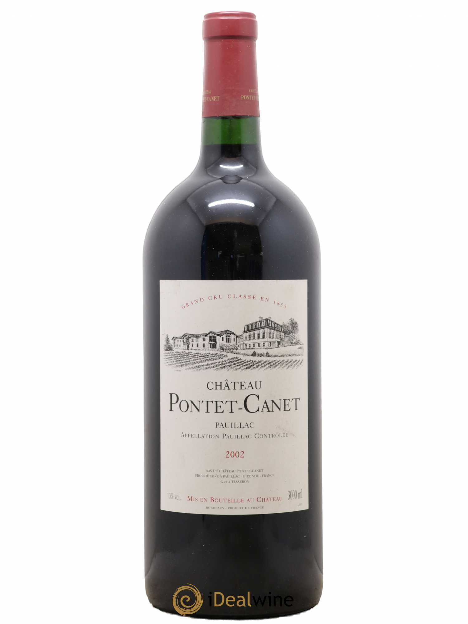 Buy Château Pontet Canet 5ème Grand Cru Classé 2002 (lot: B2226740