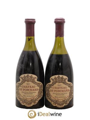 Cote Pommard Château de Pommard 2001 Bourgogne rouge 2001 Chateau