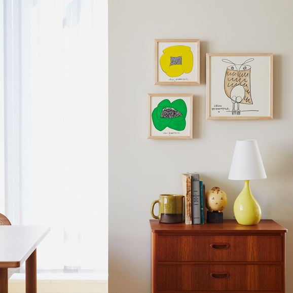 定番品】山口一郎 「Owl」｜ポスター｜IDEE SHOP Online