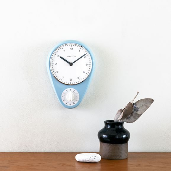 Max Bill Kitchen Clock by Junghaus 掛け時計｜時計｜IDEE SHOP Online