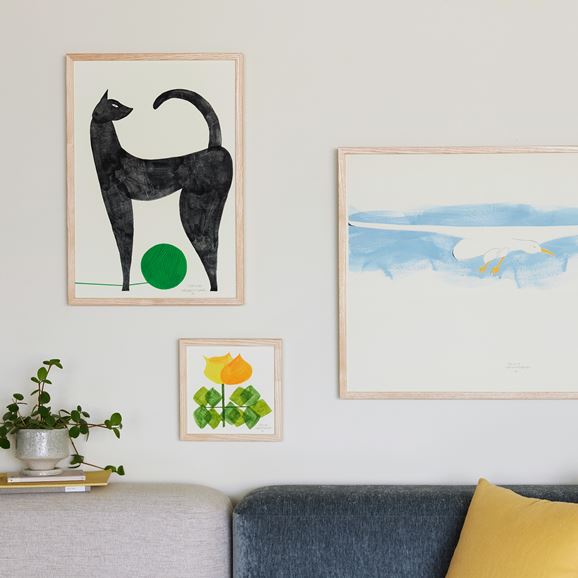 エディション】 山口一郎 「猫」｜ポスター｜IDEE SHOP Online