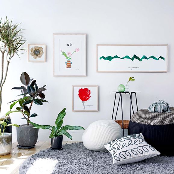 エディション】 柚木沙弥郎 「FLOWER」 1st Edition｜版画・シルク