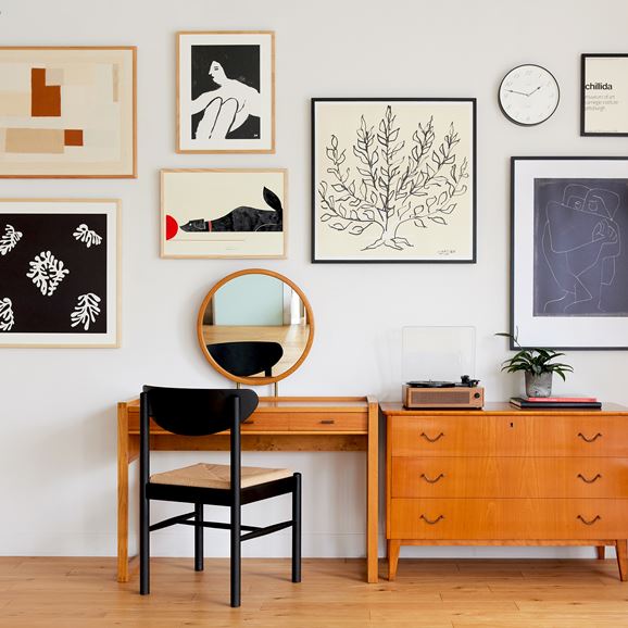 定番品】 アンリ・マティス 「低木」ブラックフレーム｜ポスター｜IDEE