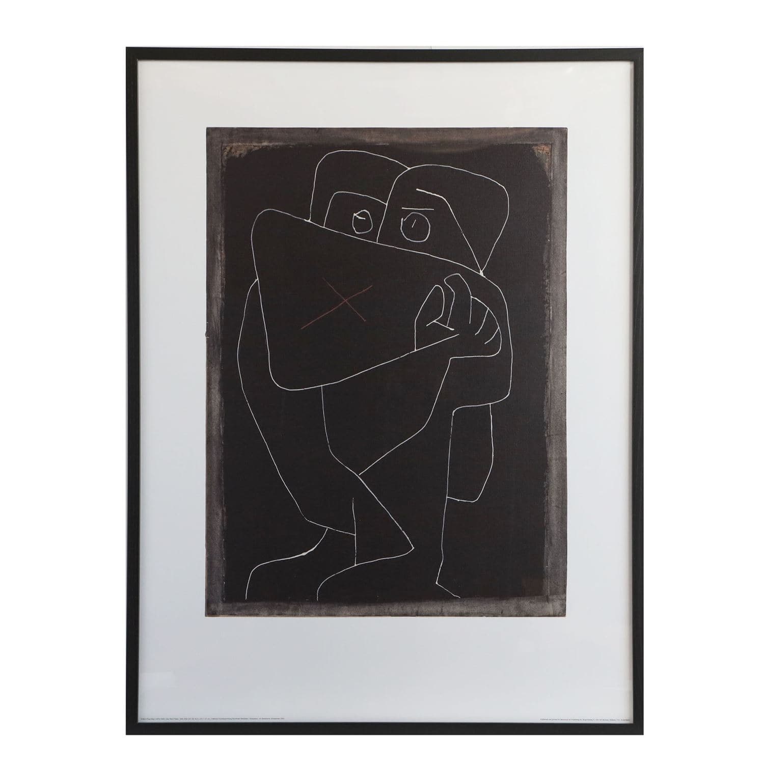 Paul Klee、Fenster、希少な画集より、新品額装付 Paul Klee、Fenster