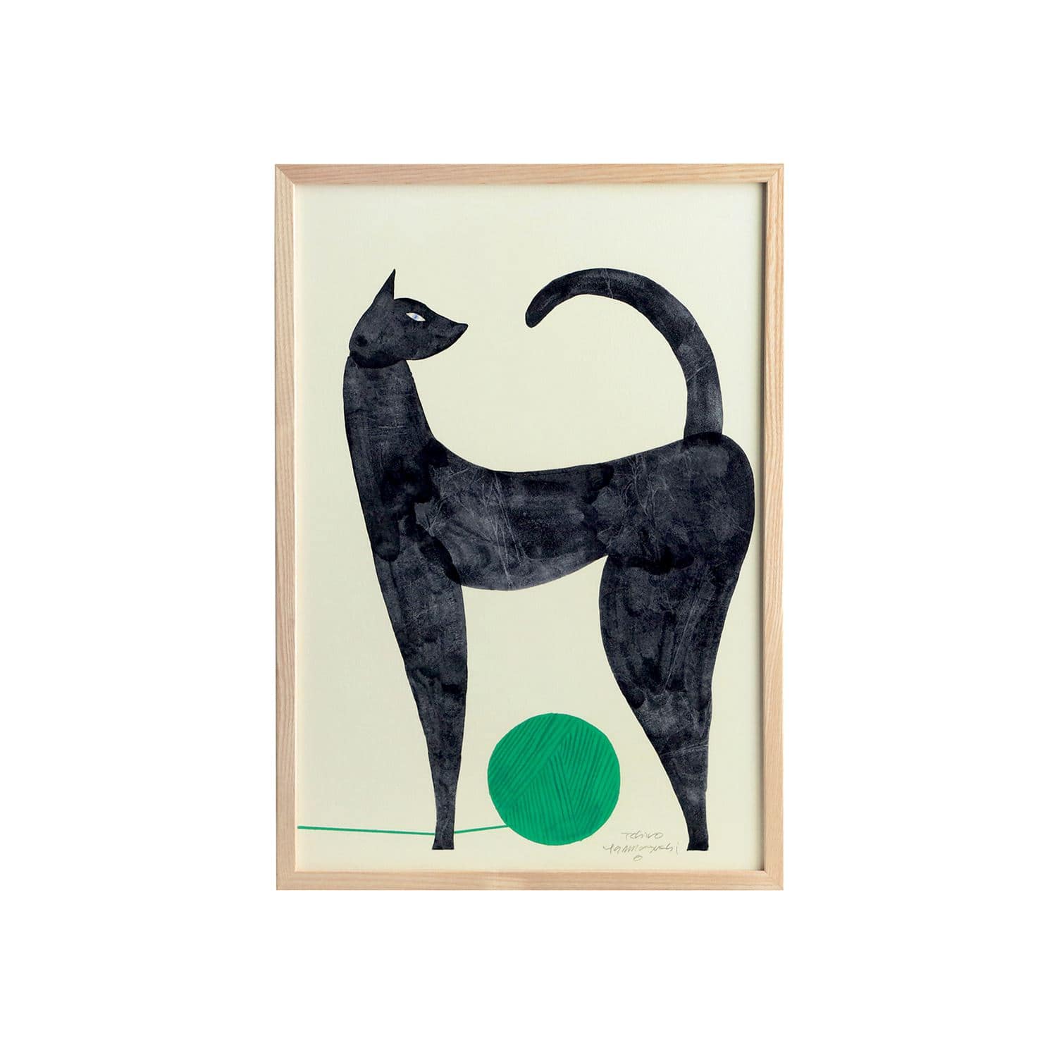 エディション】 山口一郎 「猫」｜ポスター｜IDEE SHOP Online