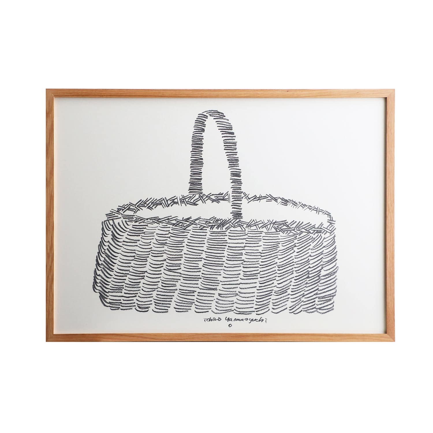 一点物】 山口一郎 「バッグ」L｜絵画・イラスト（一点もの）｜IDEE