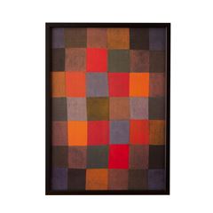 定番品】パウル・クレー 「New Harmony 1936」 ブラックフレーム