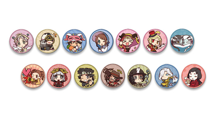 Identity V RE:シリーズ 缶バッジ イラスト box✖️10 Identity V RE