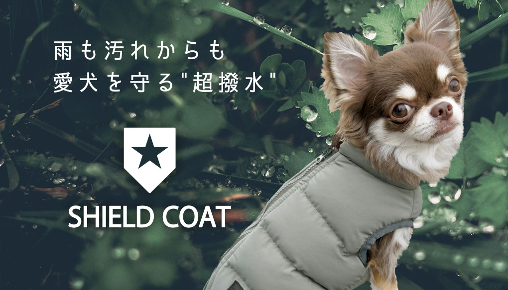 Bul Bul 犬用コート XS 黒地にピンク水玉 Bul Bul 犬用コート XS