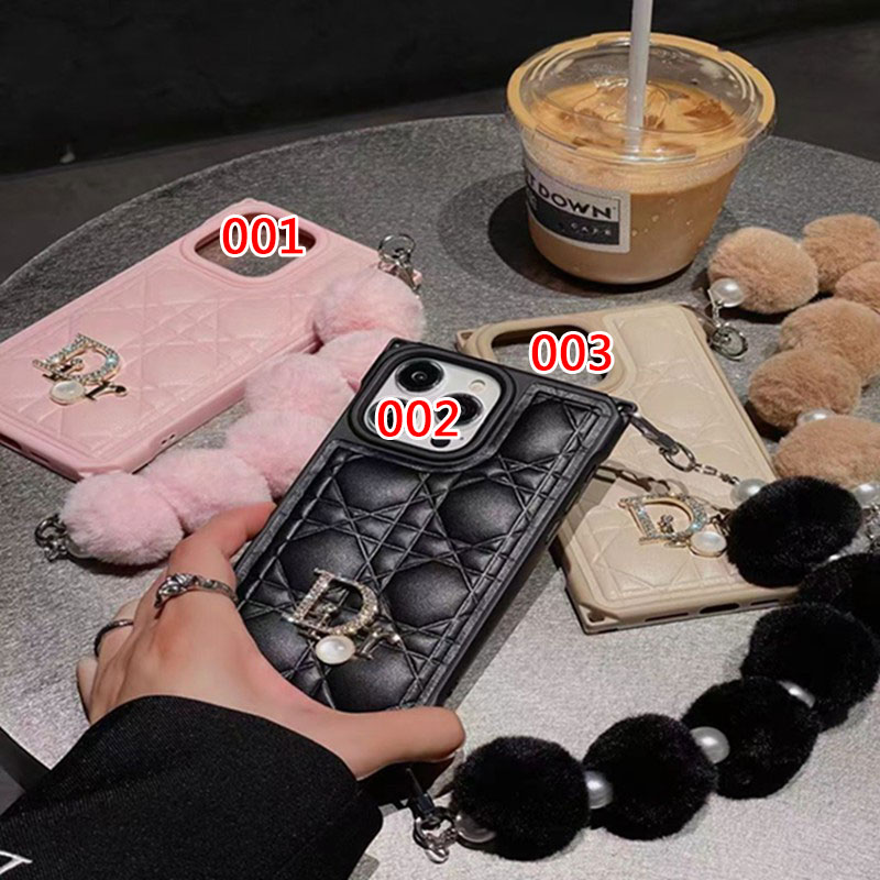 新品 ディオール LADY DIOR IPHONE 14 PROケース ピンク ChristianDior