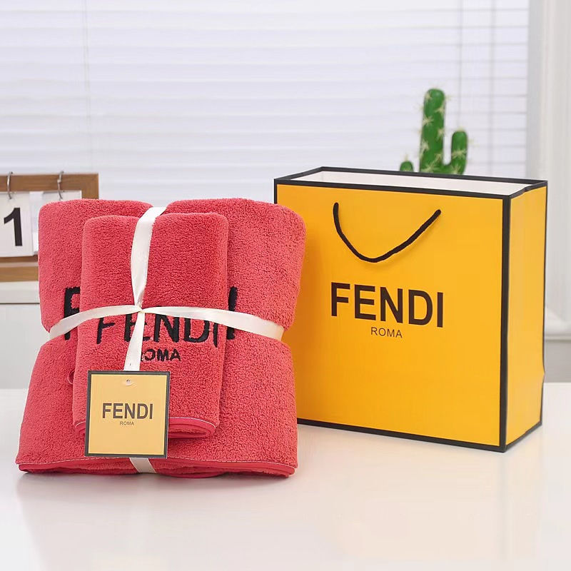 Fendi フェンディ ハイブランド多用途タオルメンズフェイスタオル 運動