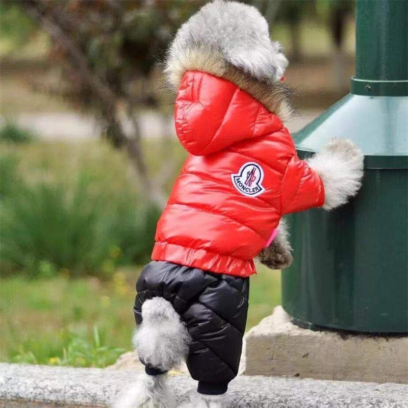 Moncler モンクレールハイブランドペット冬服 ダウンジャケット 犬の服