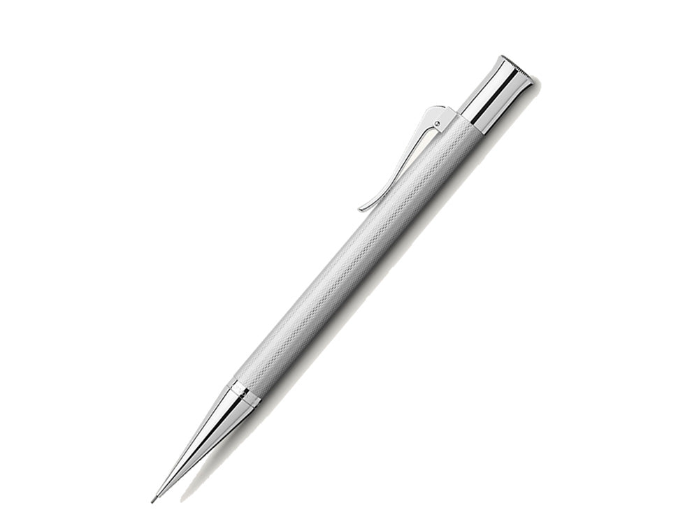 Graf von Faber-Castell Guilloche Mechanical pencil, Rhodium trim