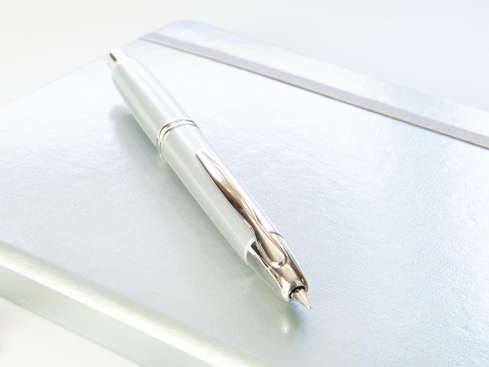 Pilot Capless Retractable Fountain Pen, Chrome, Lacquer - Iguana Sell