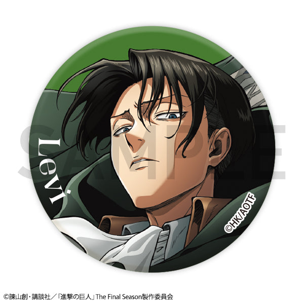 進撃の巨人 極楽湯 缶バッジ 10点セット TVアニメ「進撃の巨人」×極楽